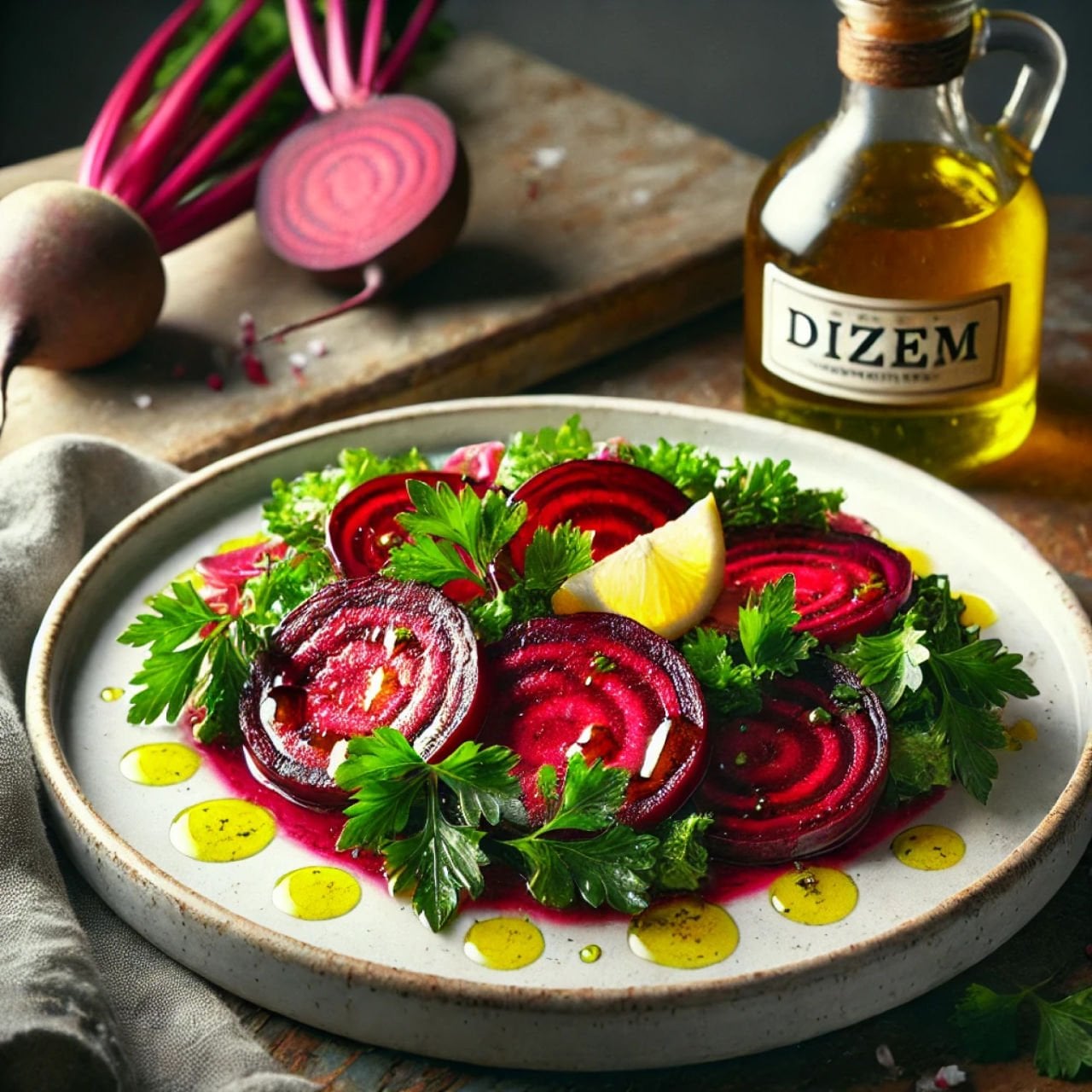 Zeytinyağlı Pancar Salatası Tarifi