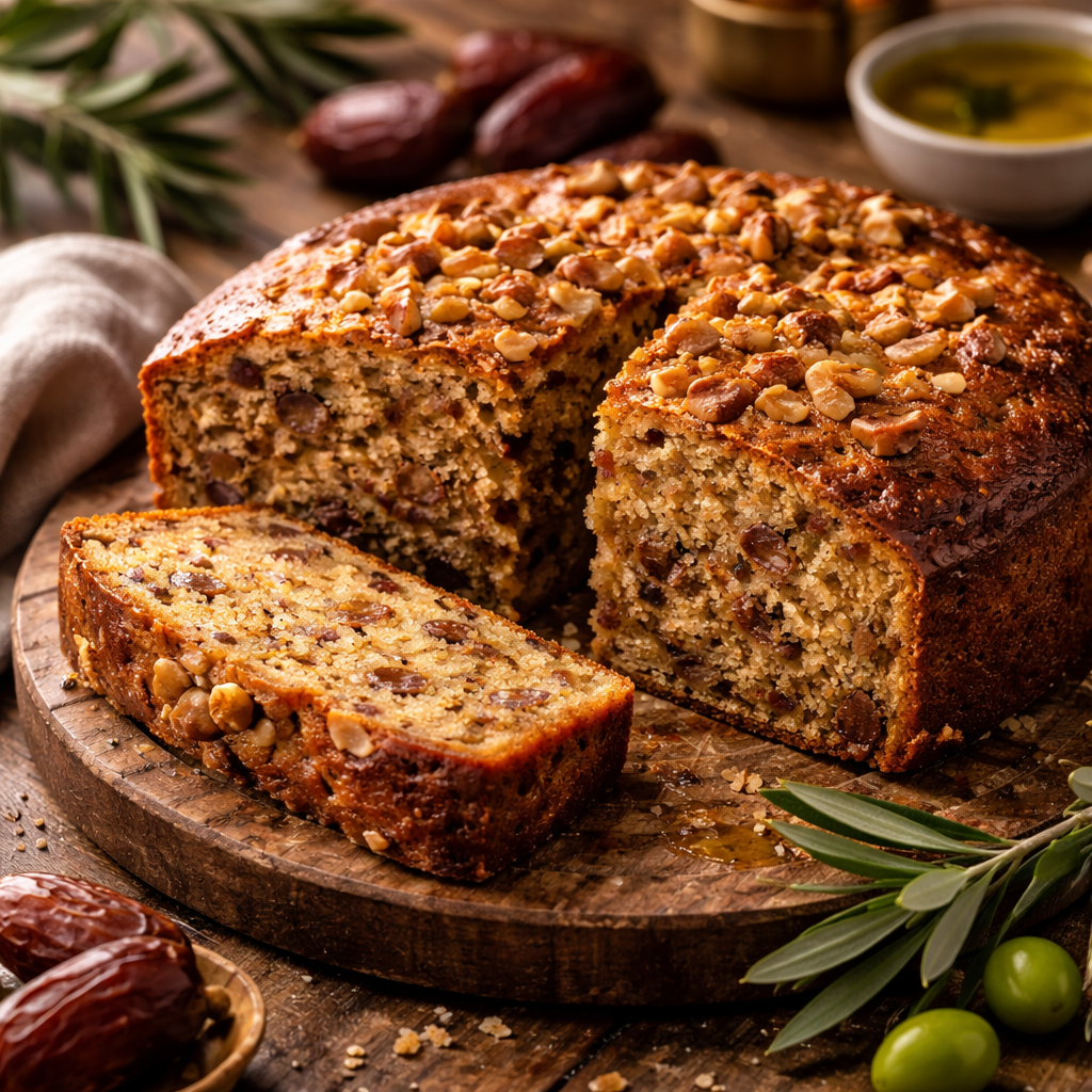 Hurmalı Zeytinyağlı Kek