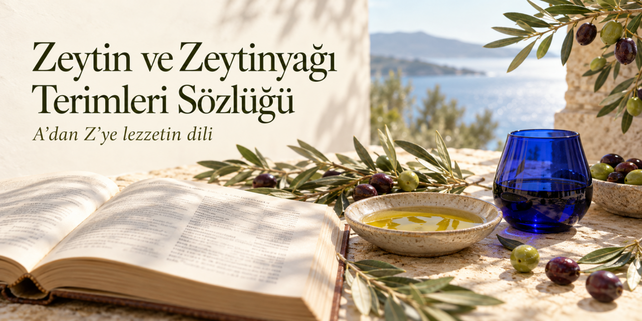 Zeytin ve Zeytinyağı Terimleri Sözlüğü A’dan Z’ye lezzetin dili