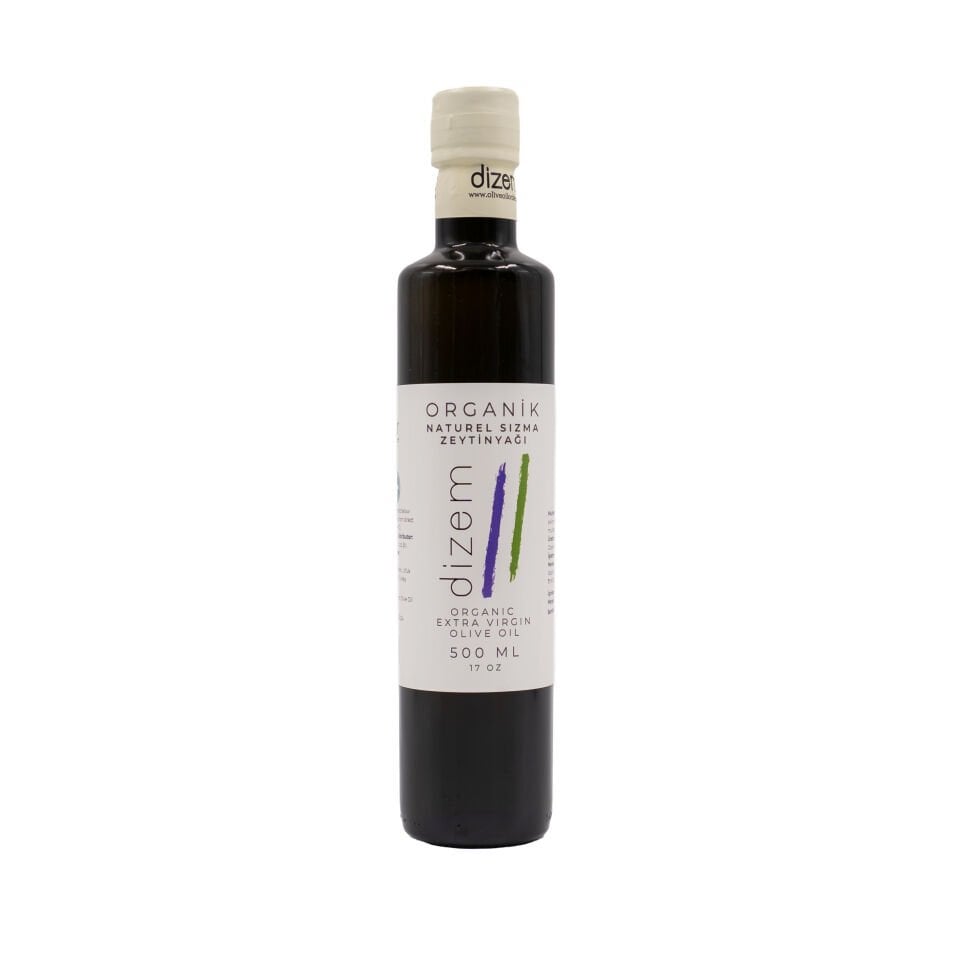 Organik Ayvalık Erken Hasat Natürel Sızma Zeytinyağı 500 ml