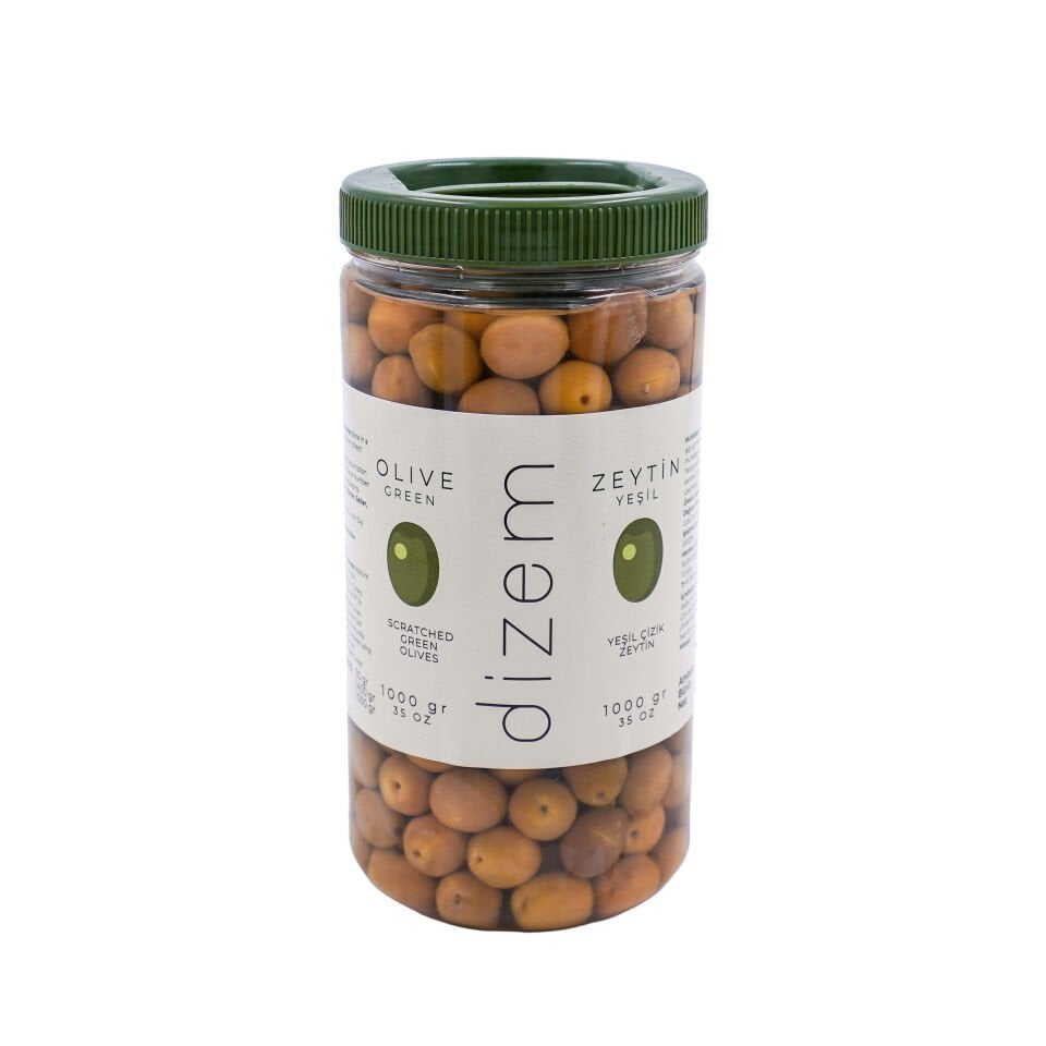 Yeşil Çizik Zeytin 1000 gr