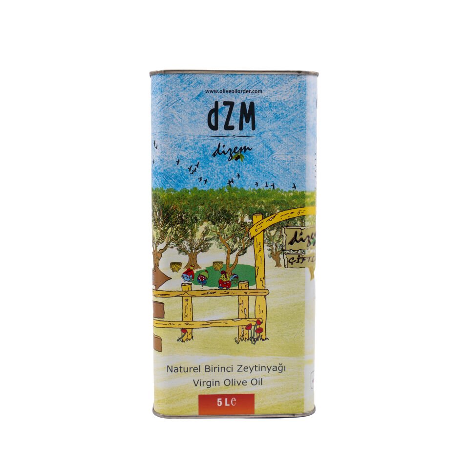 DZM Ayvalık Natürel Birinci Zeytinyağı 5 LT