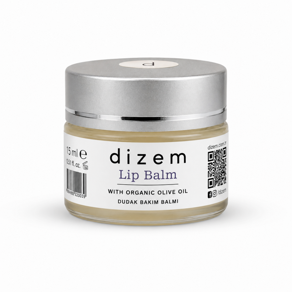 Organik Zeytinyağlı Dudak Bakım Balmı - 10 g - Yoğun Nem & Doğal Koruma