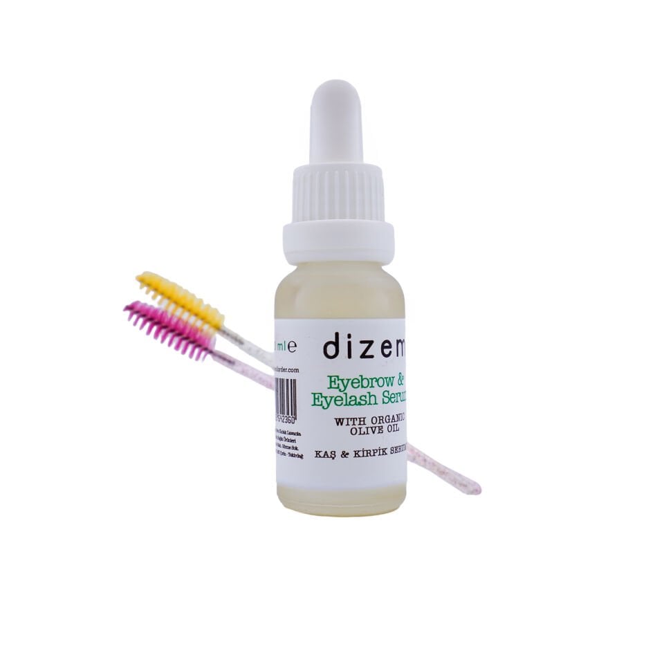 Organik Zeytinyağlı Kaş & Kirpik Serumu 20 ml - Güçlendirici & Besleyici Bakım