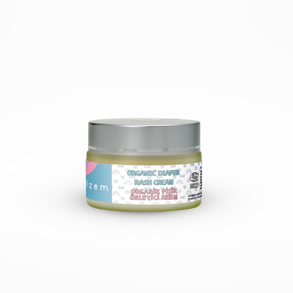 Organik Zeytinyağlı Pişik Kremi - 30 ml - Hassas Bebek Cildi İçin Koruyucu Bakım
