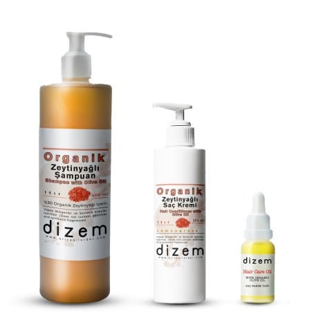Saç Bakım Seti - Organik Zeytinyağı ile Eksiksiz Saç Bakımı