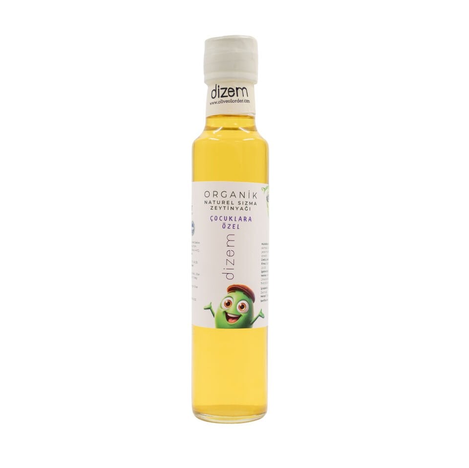 Organik Çocuklara Özel Natürel Sızma Zeytinyağı 250 ml