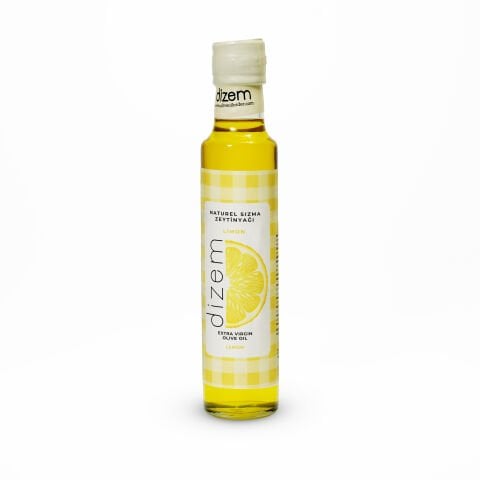 Limon Çeşnili Naturel Sızma Zeytinyağı 250 ml