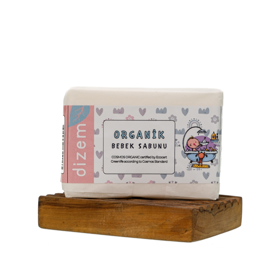 Organik Bebek Sabunu (Katı) - Nazik ve Güvenli Temizlik