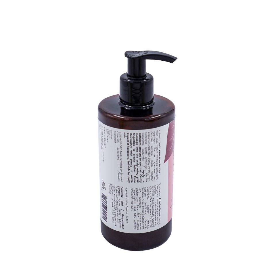 Organik Şampuan 330 ML - Hassas Saç ve Saç Derisi İçin Nazik Temizlik