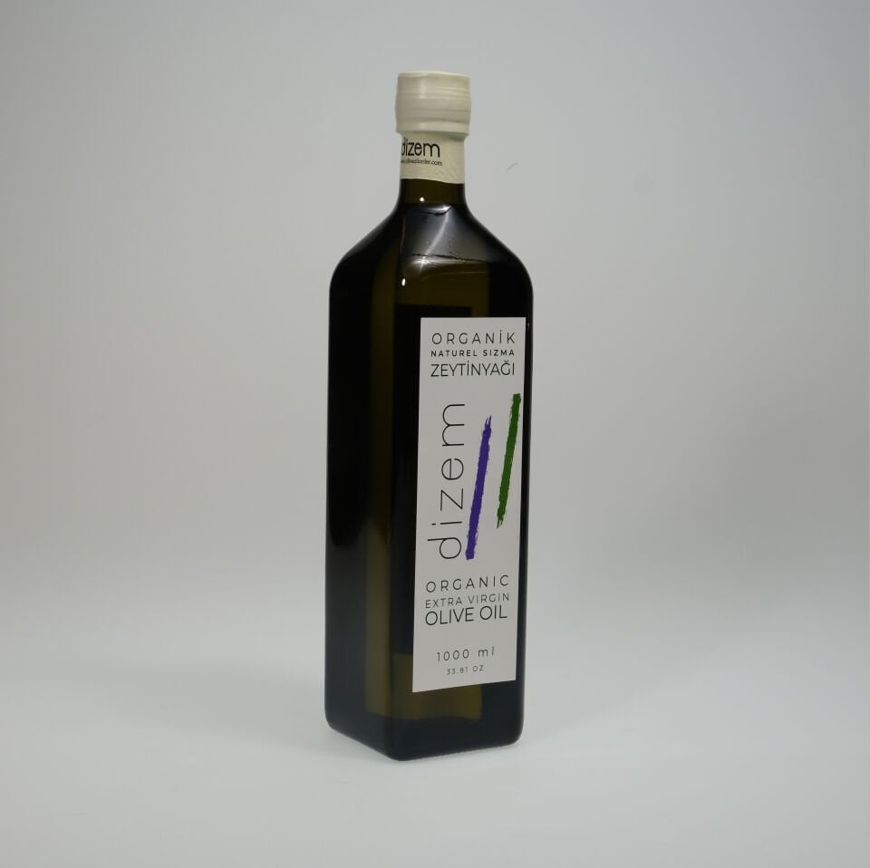 Organik  Erken Hasat Naturel Sızma Zeytinyağı 1 LT Arbequina