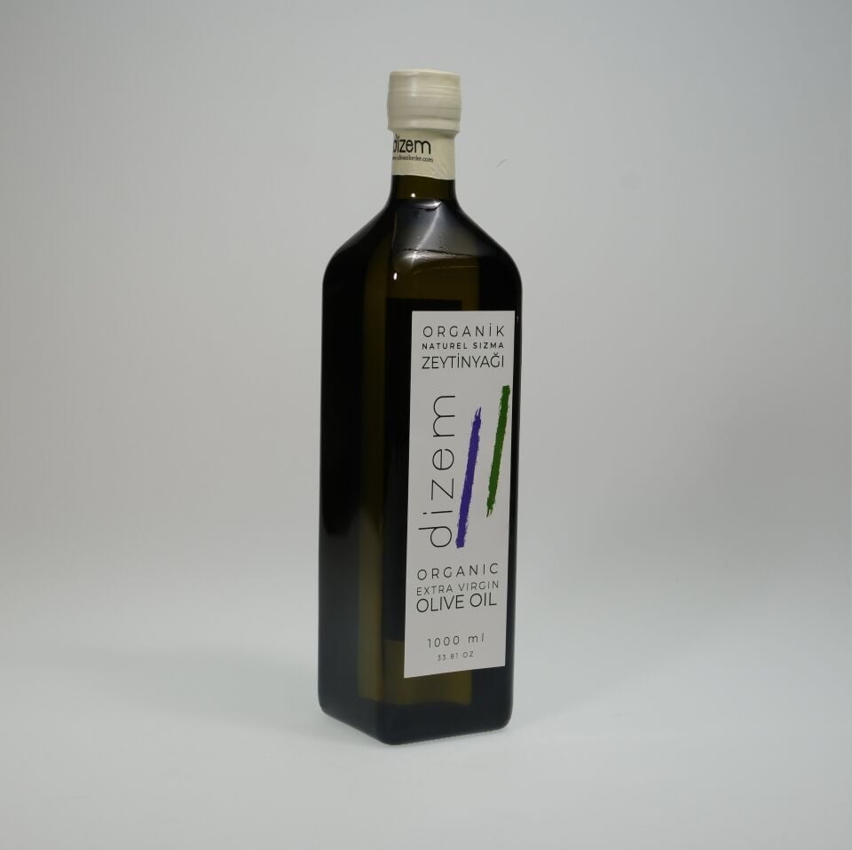 Organik Erken Hasat Natürel Sızma Zeytinyağı 1 LT (Koroneiki)