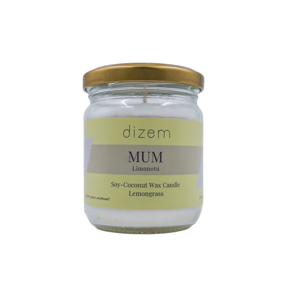 Limonotlu Doğal Mum