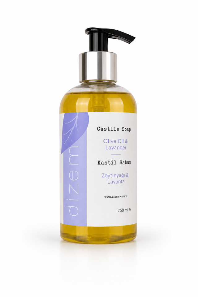 Zeytinyağlı Kastil Sıvı Sabun - Lavanta Yağlı - 250 ml